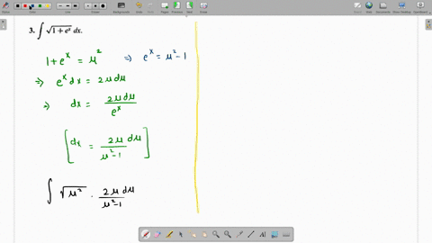 calculate-int-sqrt1ex-d-x