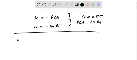 calculate-w-for-the-following-reactions-that-occur-at-298-mathrmk-and-1-atm-pressure-consider-only-2