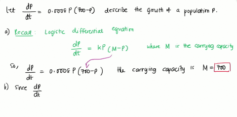the-logistic-equation-describes-the-growth-of-a-population-p-where-t-is-measured-in-years-in-each-ca