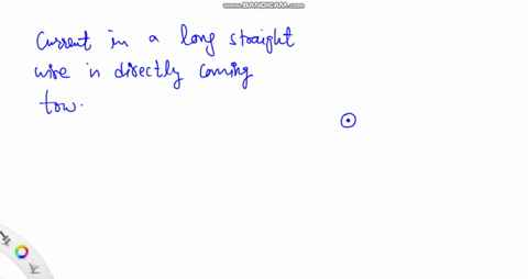 the-current-in-a-long-straight-wire-flows-directly-toward-you-does-the-figure-2226-the-wire-in-the-c