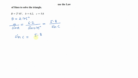 use-the-law-of-sines-to-solve-the-triangle-b2circ-45prime-quad-b62-quad-c58