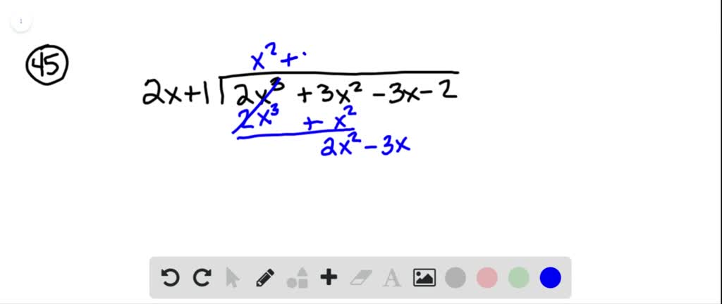 SOLVED:Find the quotient and remainder as in Examples 3 and 4. Check by ...