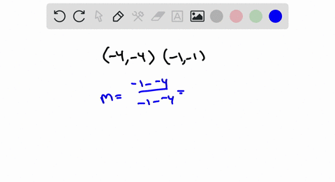 given-two-points-find-the-equation-of-the-line-4-4-1-1