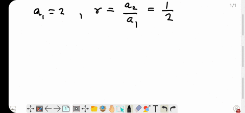 work-each-problem-use-lim-_n-rightarrow-infty-s_n-to-show-that-21frac12frac14cdots-converges-to-4