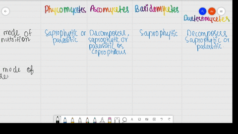 give-a-comparative-account-of-the-classes-of-kingdom-fungi-under-the-following-i-mode-of-nutrition-i