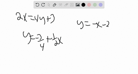 which-line-has-the-greater-a-slope-b-y-intercept-2-x4-y3-quad-y-x-2