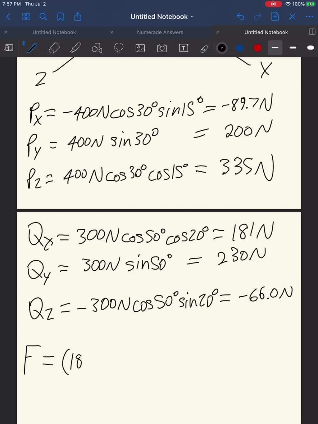 knowing-that-the-forces-p-and-q-are-equivalent-to-a-s-solvedlib