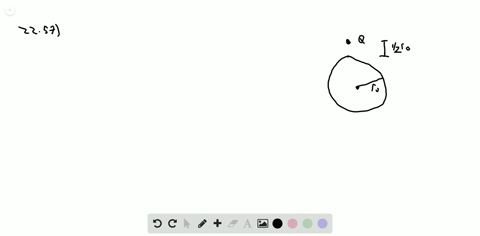 a-point-charge-q-is-placed-a-distance-r_0-2-above-the-surface-of-an-imaginary-spherical-surface-of-r