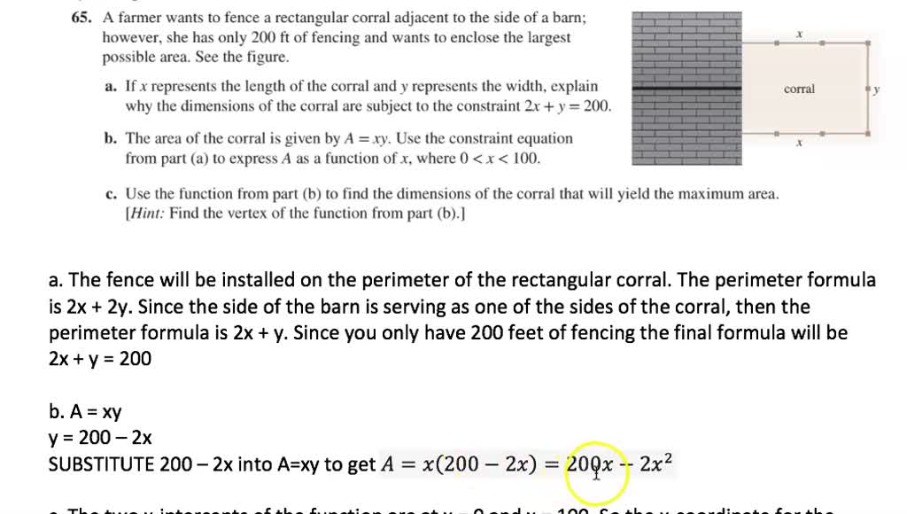 SOLVEDThe following little model fence. mod determines the dimensions