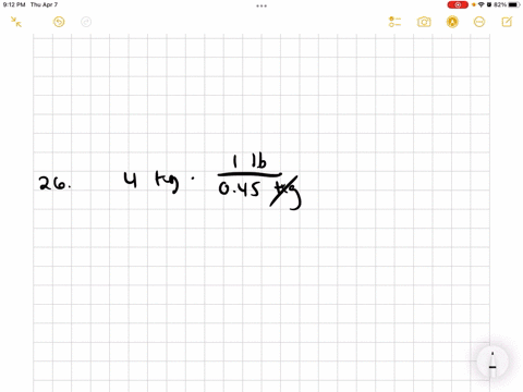 convert-the-units-of-weight-and-mass-round-the-answer-to-one-decimal-place-if-necessary-4-mathrmkg-a