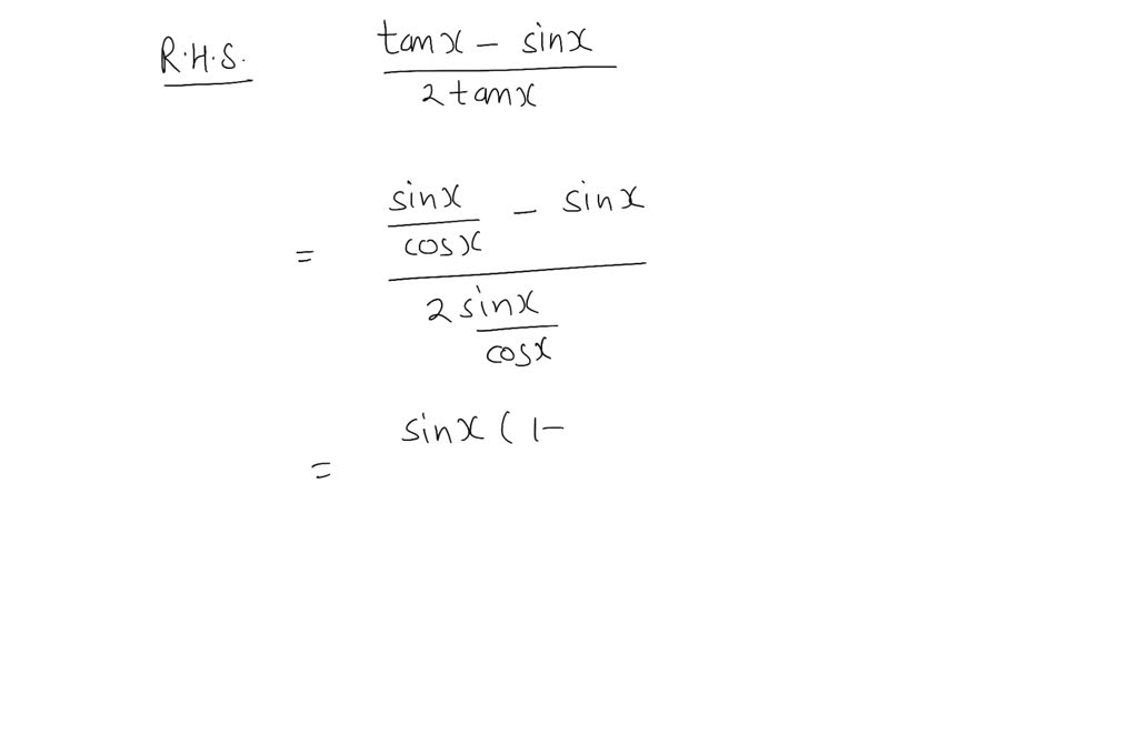 SOLVED Verify That Each Equation Is An Identity Sin 2 x 2 tanx solved-verify-that-each-equation-is-an-identity-sin-2-x-2-tanx