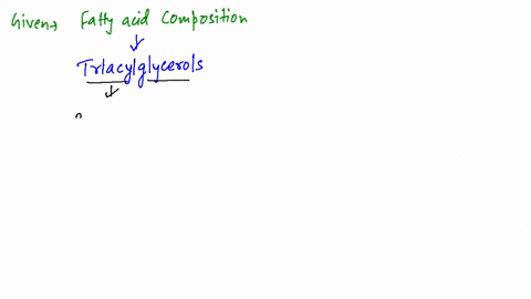 the-fatty-acid-composition-of-three-triacylglycerols-a-b-and-mathrmc-is-reported-below-predict-which