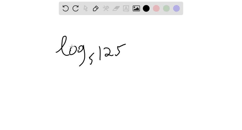 solved-determine-the-base-of-each-logarithm-log5-125