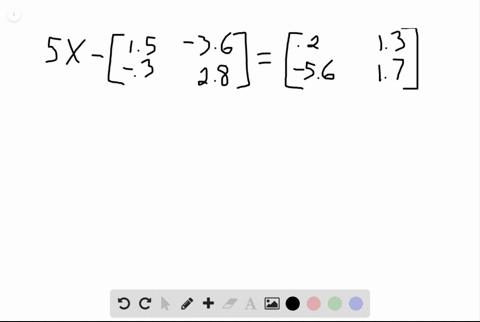 solve-each-matrix-equation-check-your-answers-5-x-leftbeginarrayrr15-36-03-28endarrayrightleftbegina