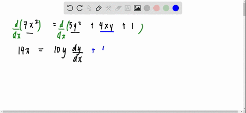 find-d-y-d-x-by-implicit-differentiation-for-the-following-7-x25-y24-x-y1-2