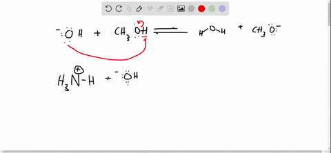 show-how-each-of-the-following-compounds-reacts-with-mathrmho-a-mathrmch_3-mathrmoh-b-n-h_4-c-d-b-f_