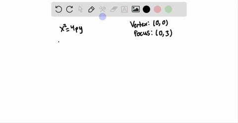 find-an-equation-in-standard-form-of-each-parabola-described-vertex-at-00-focus-at-03