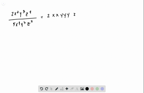 simplify-the-expression-frac2-x2-y3-z45-x4-y3-z2