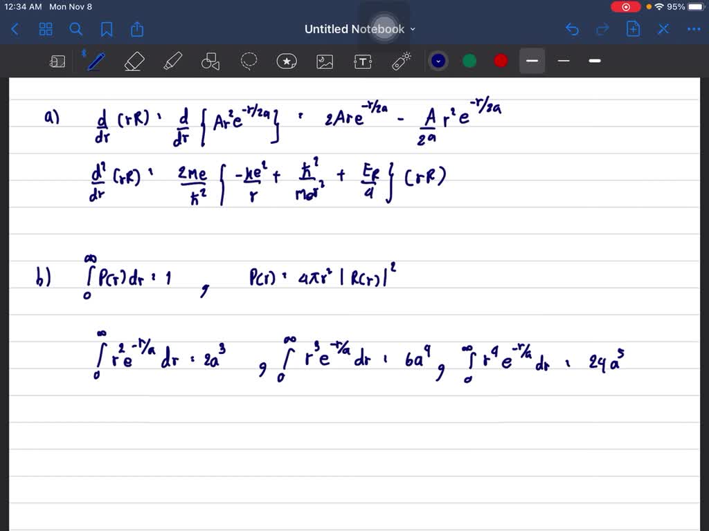 SOLVED:olve equation (7.87) numerically to obtain the l=0 energy levels ...