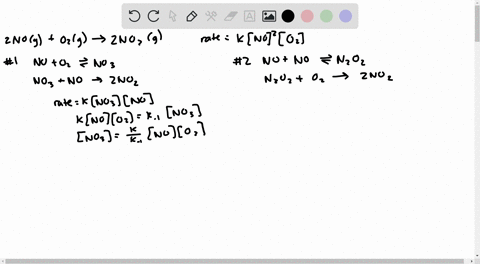 two-mechanisms-are-proposed-for-the-reaction-2-mathrmnogmathrmo_2g-longrightarrow-2-mathrmno_2g-mech