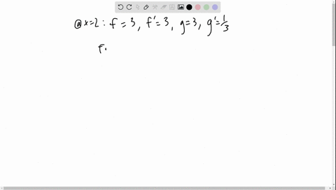 if-fx-and-gx-are-differentiable-functions-such-that-f2fprime23-g23-and-gprime2frac13-compute-the-fol