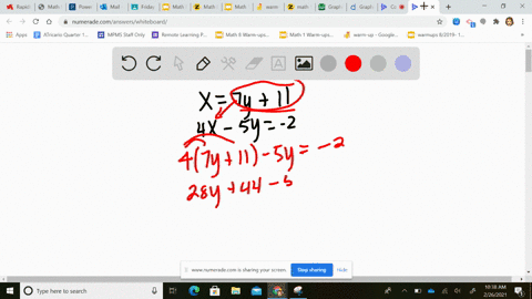 solve-each-system-by-substitution-beginarrayl-x7-y11-4-x-5-y-2-endarray
