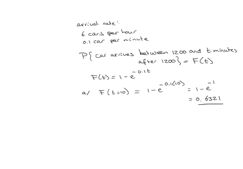 between-12-00-mathrmpm-and-1-00-mathrmpm-cars-arrive-at-citibanks-drive-thru-at-the-rate-of-6-cars-p