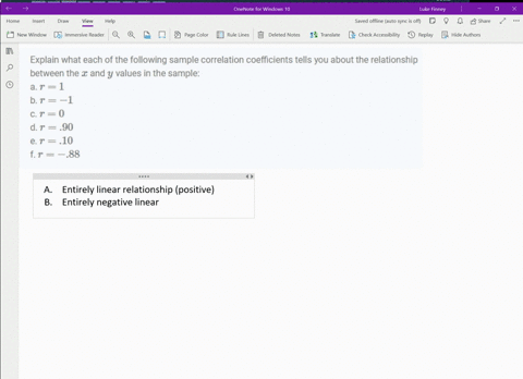 Solved:refer To Exercise 17.4. Find The Coefficients Of Correlation Of 