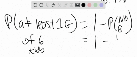what-is-the-probability-that-of-six-children-at-least-one-is-a-girl-note-p-at-least-one-girl-1-p-no-