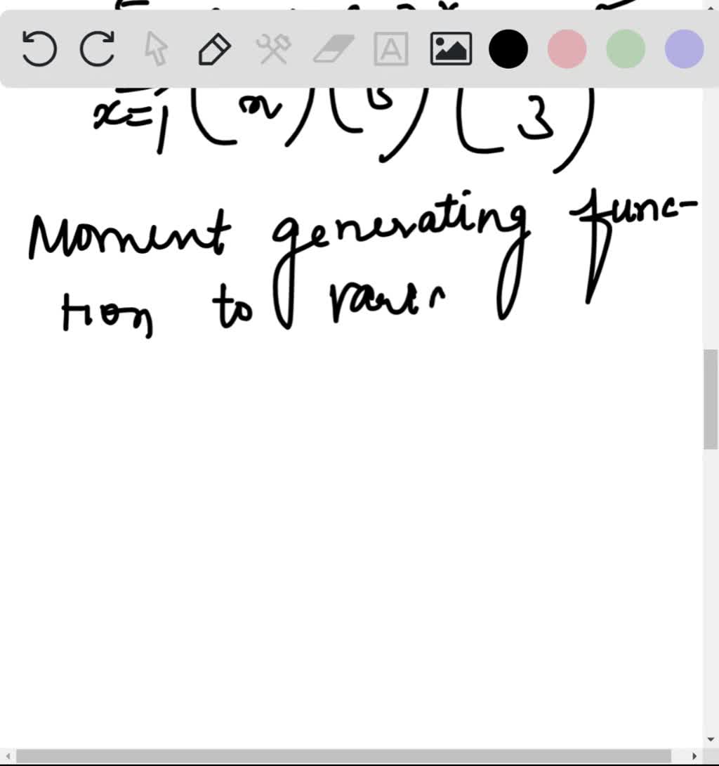 SOLVED The Mgf Of A Random Variable X Is 2 3 1 3 E t 9 a