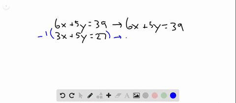 solve-each-system-using-elimination-6-x5-y39-3-x5-y27