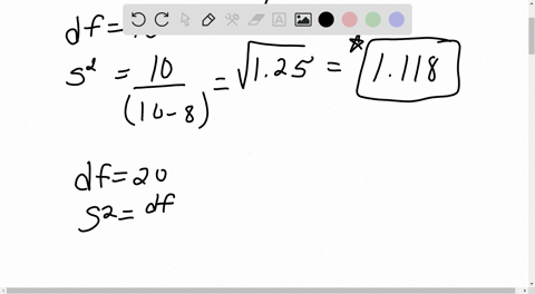 the-variance-for-each-of-students-t-distributions-is-equal-to-dfdf-2-find-the-standard-deviation-for