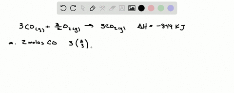 one-thermochemical-equation-for-the-reaction-of-carbon-monoxide-with-oxygen-is-3-mathrmcogfrac32-mat