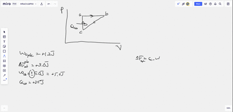 a-lab-sample-of-gas-is-taken-through-cycle-abca-shown-in-the-p-v-diagram-of-fig-18-43-the-net-work-d