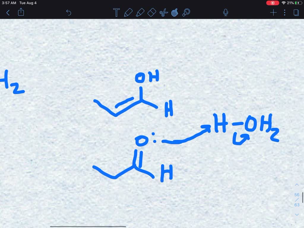 SOLVED:An aldol addition can be catalyzed by acids as well as by bases ...