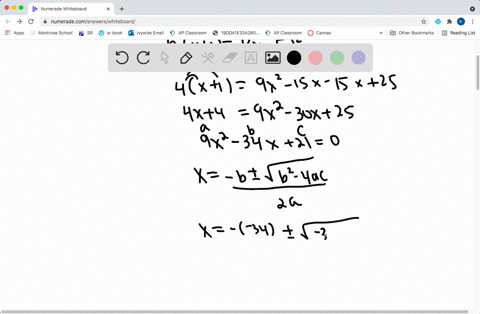 solve-the-radical-equation-for-the-given-variable-2-sqrtx1-3-x-5