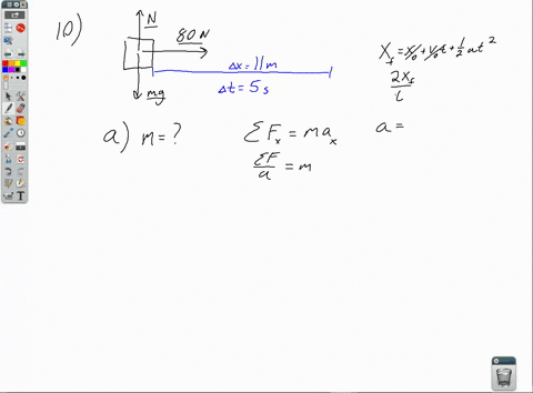 a-dockworker-applies-a-constant-horizontal-force-of-800-mathrmn-to-a-block-of-ice-on-a-smooth-horizo