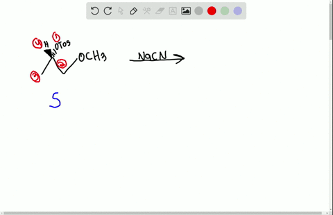 reaction-of-the-following-s-tosylate-with-cyanide-ion-yields-a-nitrile-product-that-also-has-s-stere