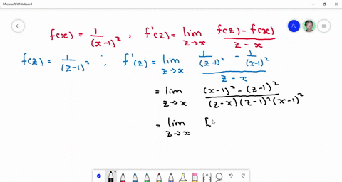 use-the-formula-fprimexlim-_z-rightarrow-x-fracfz-fxz-x-to-find-the-derivative-of-the-functions-in-2