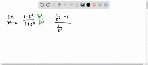 find-the-limits-lim-_x-rightarrow-infty-frac1-ex1ex