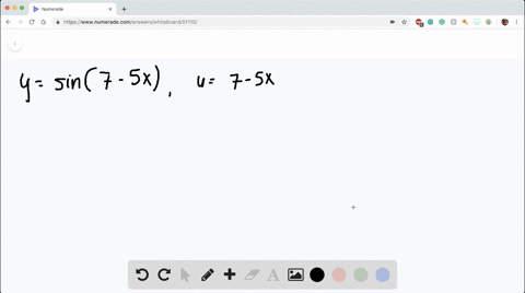 in-exercises-1-8-use-the-given-substitution-and-the-chain-rule-to-find-d-y-d-x-ysin-7-5-x-u7-5-x