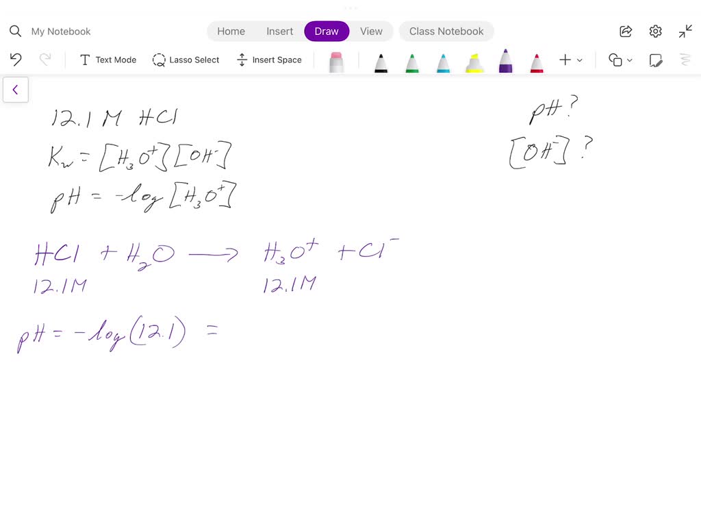 The molar concentration of concentrated hydrochloric acid is 12.1 M
