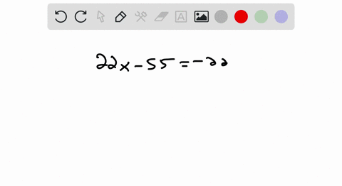 solve-22-x-55-22