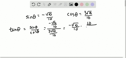 given-sin-theta-fracsqrt1010-and-cos-thetafrac3-sqrt1010-find-the-exact-value-of-each-of-the-four-re