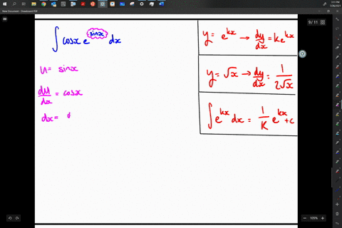 calculate-int-cos-x-esin-x-d-x