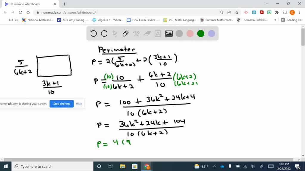 SOLVED: Explain what perimeter is and how the perimeter of the figure ...