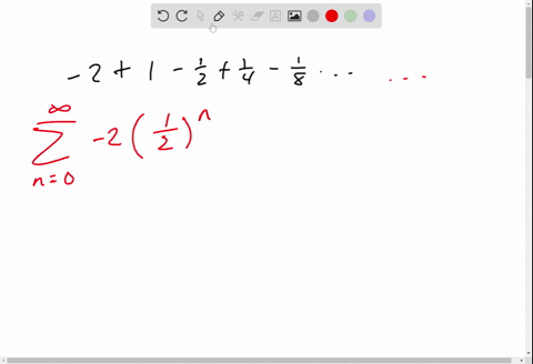 find-the-sum-of-the-series-21-frac12frac14-frac18frac116-cdots