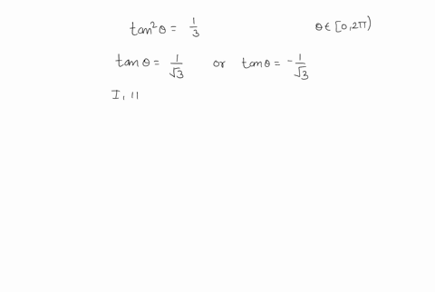 solve-each-equation-on-the-interval-0-leq-theta2-pi-tan-2-thetafrac13