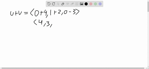 operations-with-vectors-find-the-vectors-u-v-u-v-and-3-u-frac12-mathbfv-mathbfulangle-01-3rangle-qua