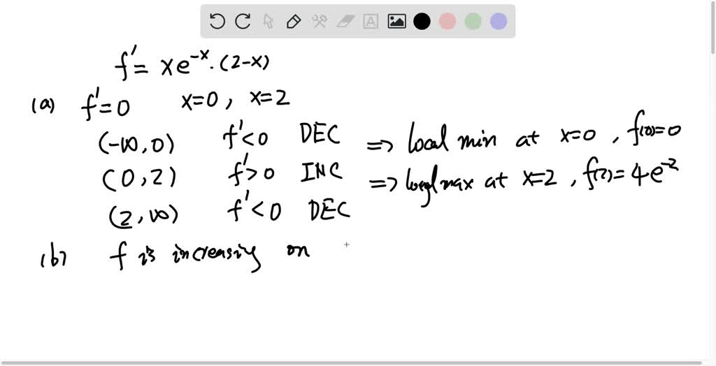 SOLVED:(a) Use A Graph Of F To Estimate The Maximum And Minimum Values ...